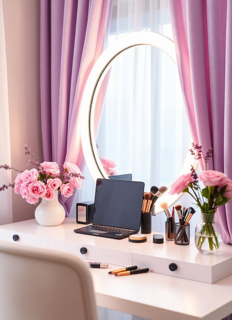 GRWM vanity